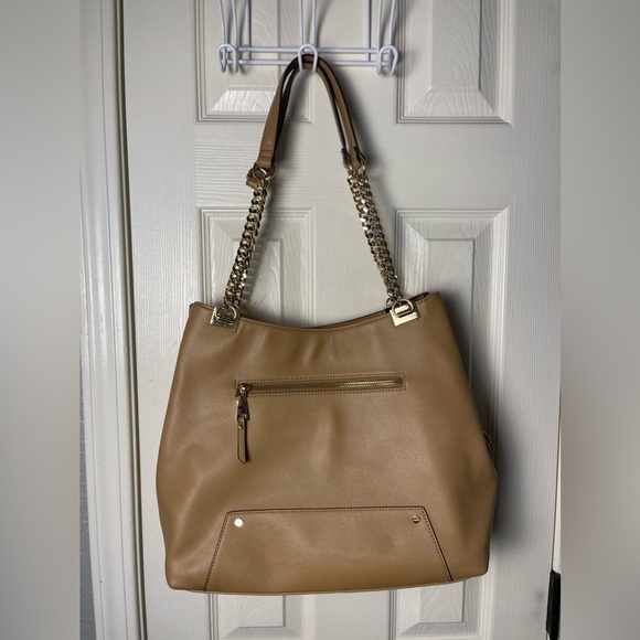 INC International Concepts Camel Trippi Chain Tote - Picture 9 of 13